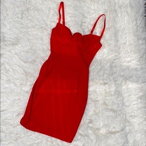Red American Apparel dress